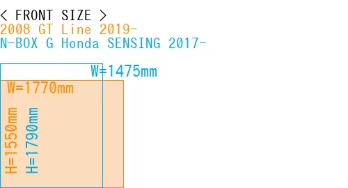 #2008 GT Line 2019- + N-BOX G Honda SENSING 2017-